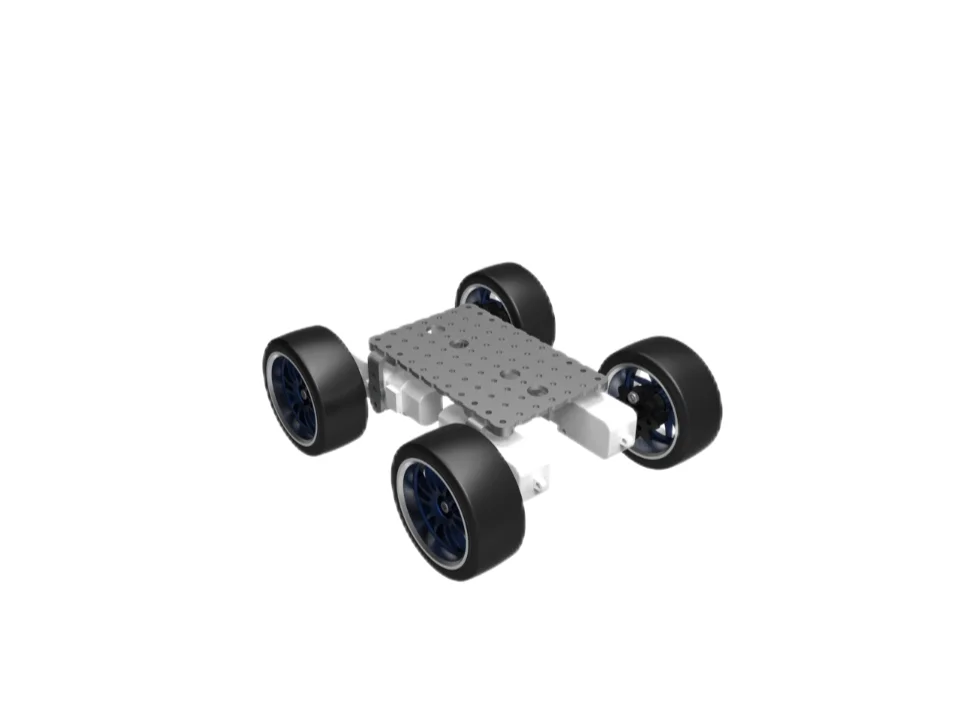 طقم هيكل قمري روفر آلي عالي الجودة AT-255B 6WD 4WD 2WD Ultrasonic MCU لعشاق الروبوتات #5