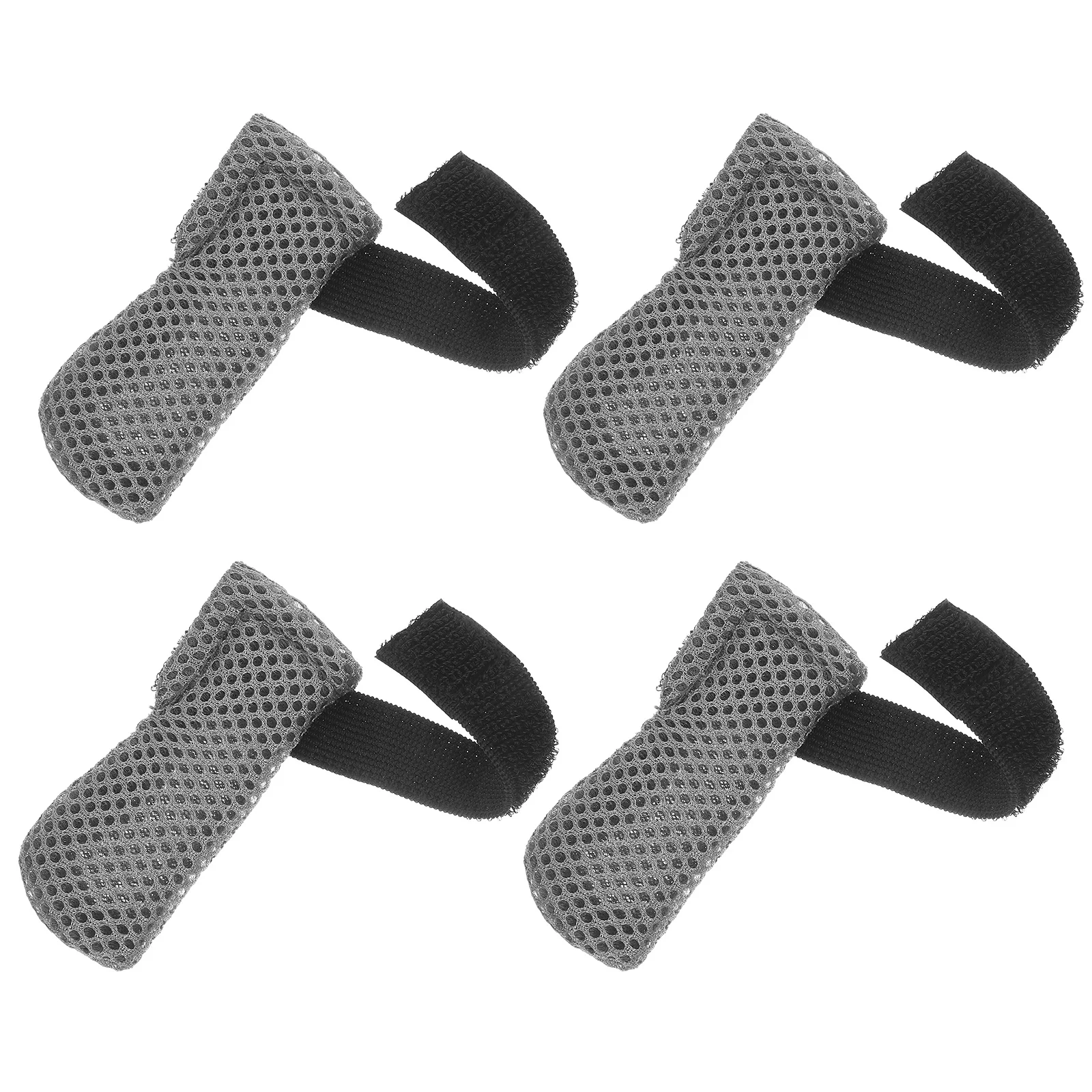 

4Pcs Cat Paw Shoe Covers Soft Protective Boots Anti Scratch Gloves for Bathing Nail Care Grooming Dogs Small Paw Covers for Cats