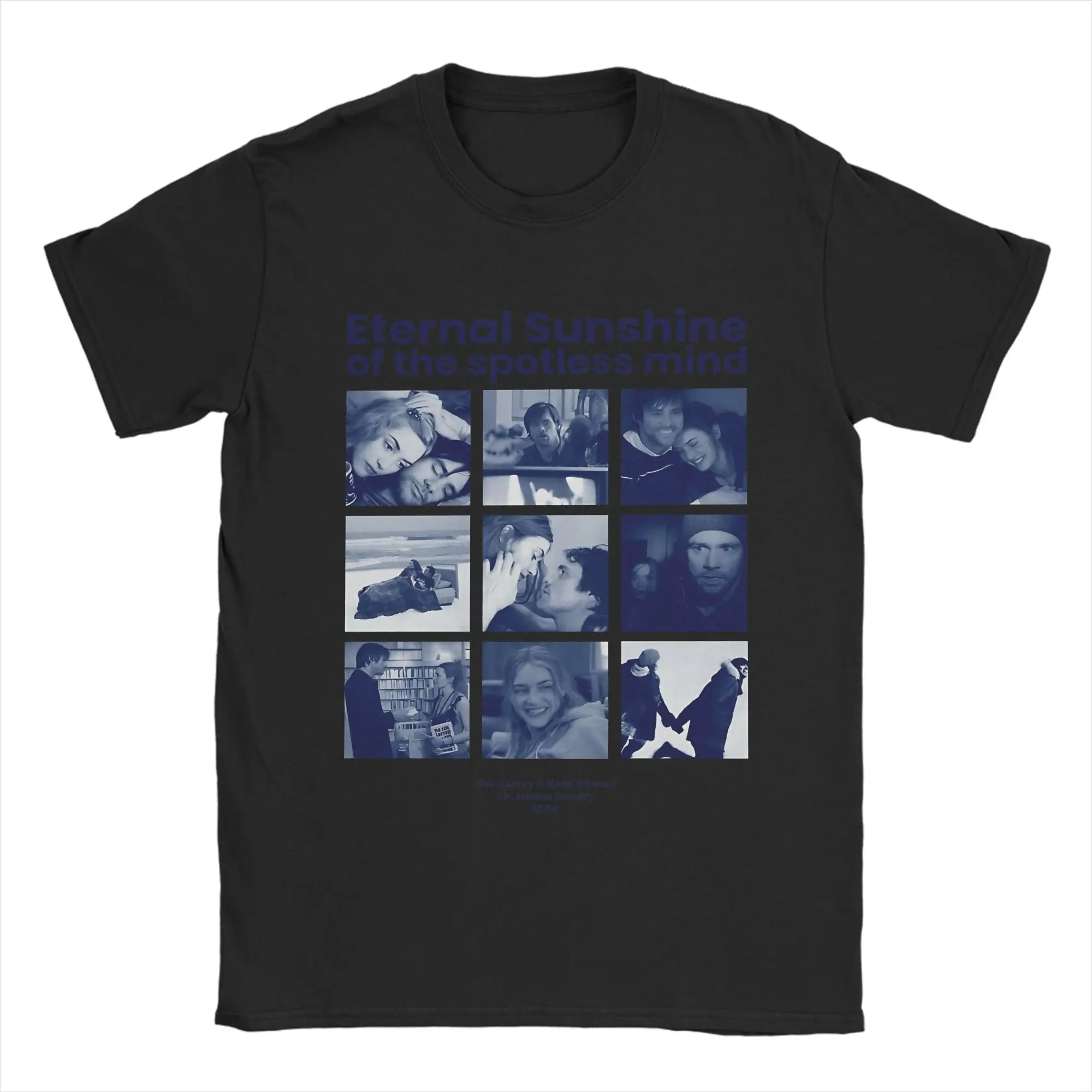 Eternal Sunshine Of The Spotless Mind Pure Cotton T-Shirt For Adult Summer  Vintage T Shirts Tee Shirt Big Size Loose Clothes