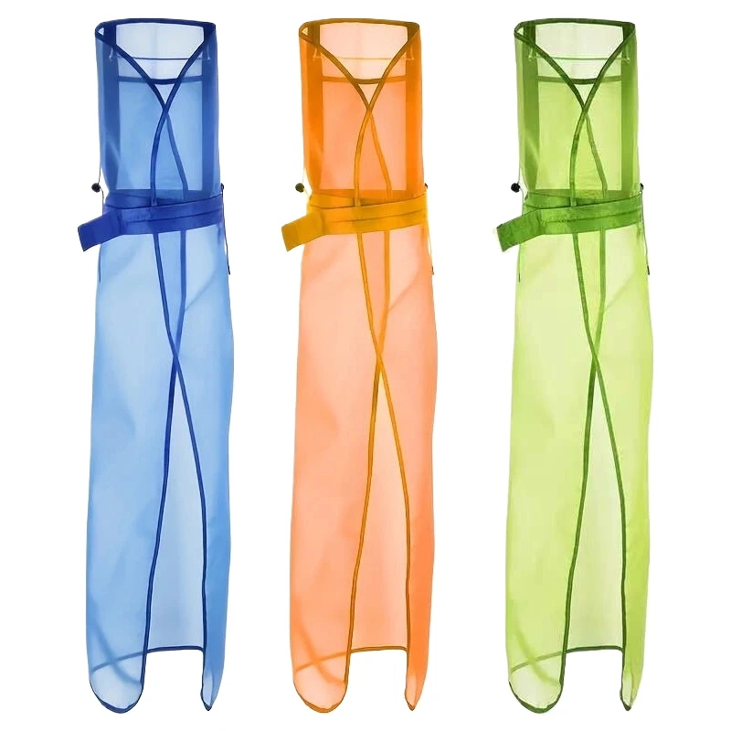 1pcs Breathable Mesh Lawn Mower Apron With Pockets - Full Coverage Safety Workwear For Gardening Trimming & Landscaping