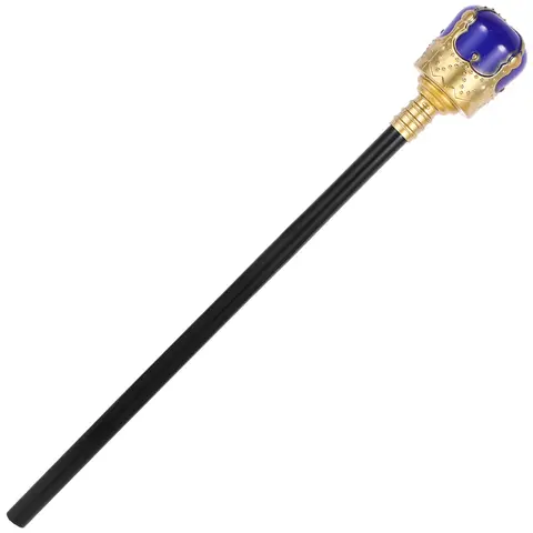Halloween Cane Prop King Wand Cosplay Decoration Accessory Royal Scepter Dress Up Party Supplies King Wand Prop