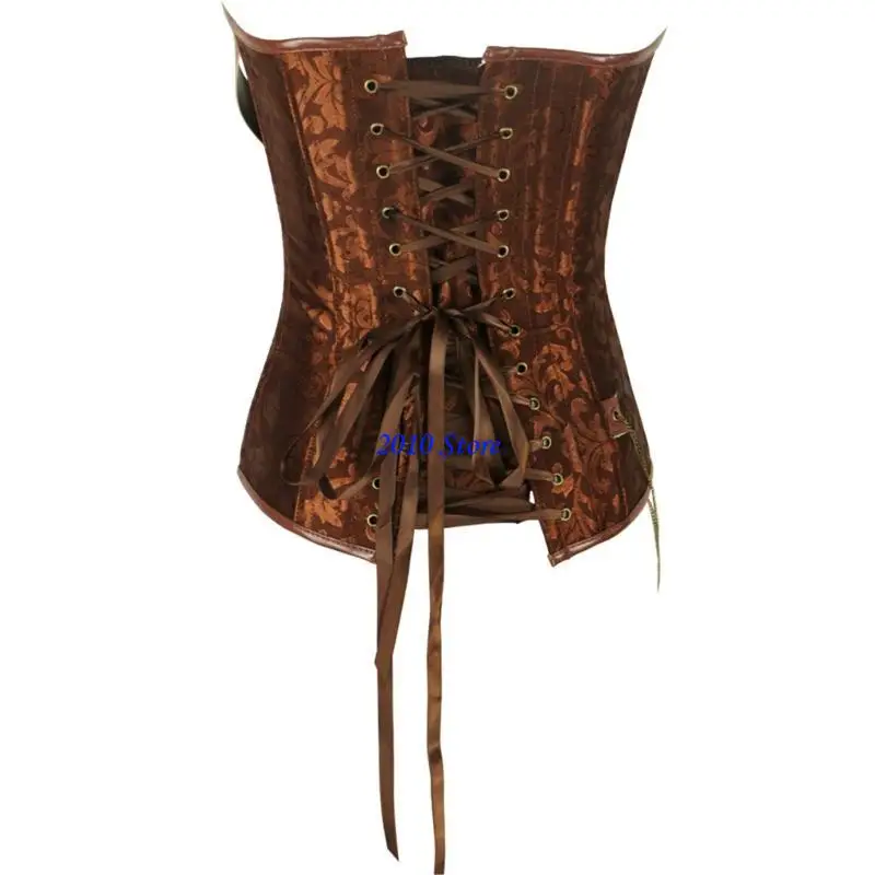 F3MF نساء مشد الخرق Cincher Decorative Bustier Cosplay Party Party Corset Tops