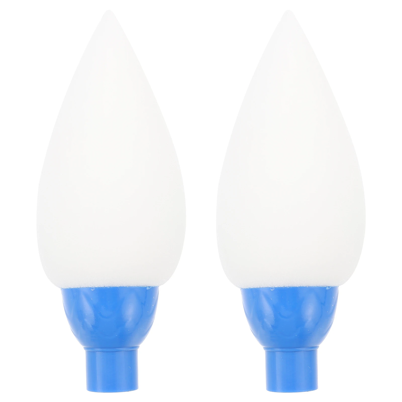 

2Pcs Water Writing Brush Sponge Tips Kids Students Lightweight Calligraphy Art Supplies Replacement Nib GroundNib