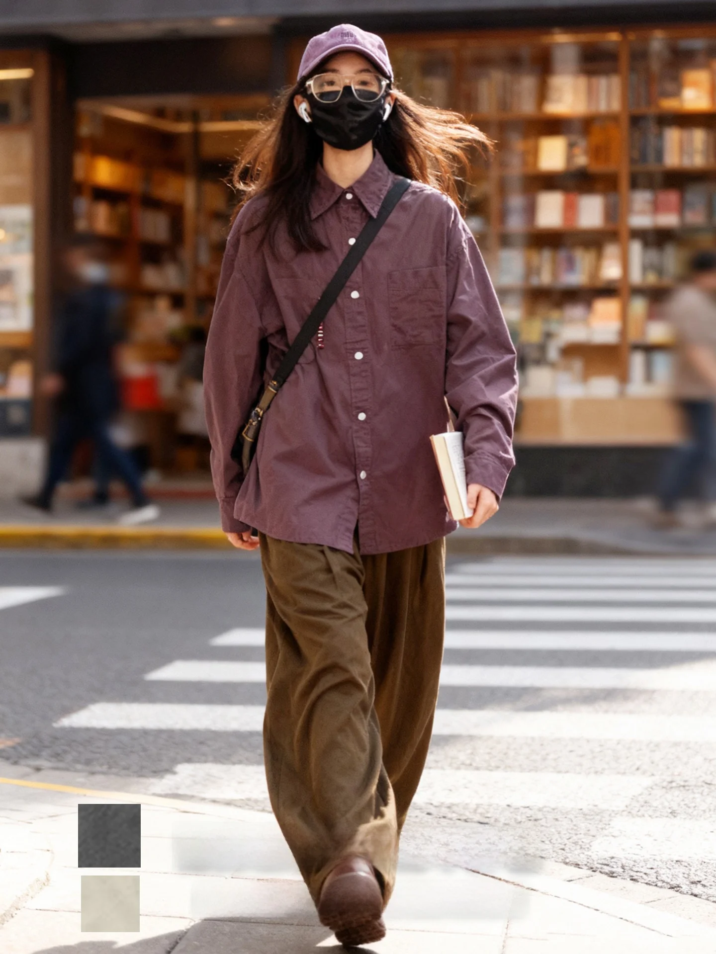 

Neutrik Neutral Workwear Sle Long Sve irt Pure Cotton ex Loose Casual Outerwear Vintage American Coat Combination