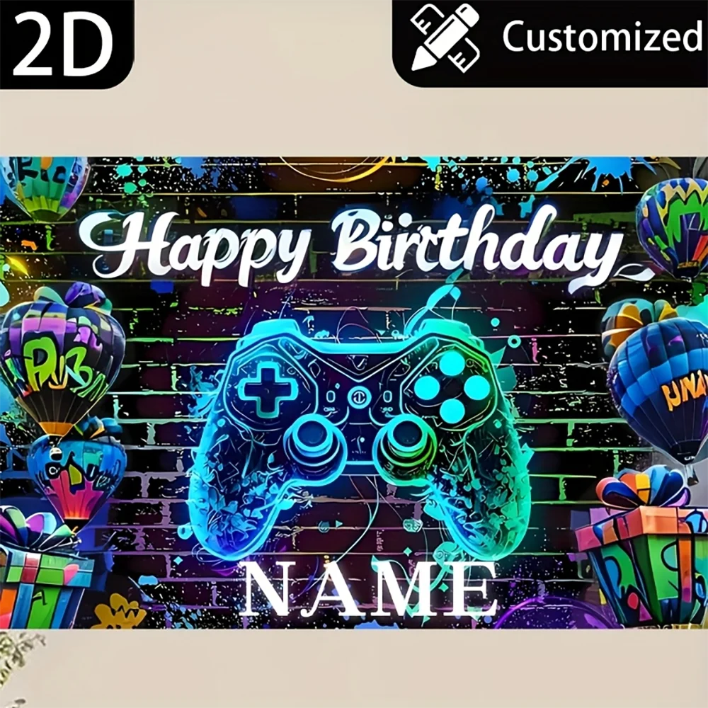 1 pièce – Toile de fond person - Party Games Name avis et prix