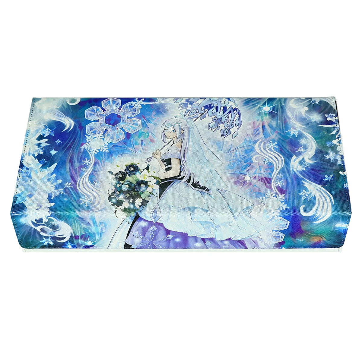 Diy Self Made Yu-Gi-Oh! Teardrop The Rikka Queen Card Storage Box Ygo Teardrop High-End Leather Card Storage Box Gift Toys