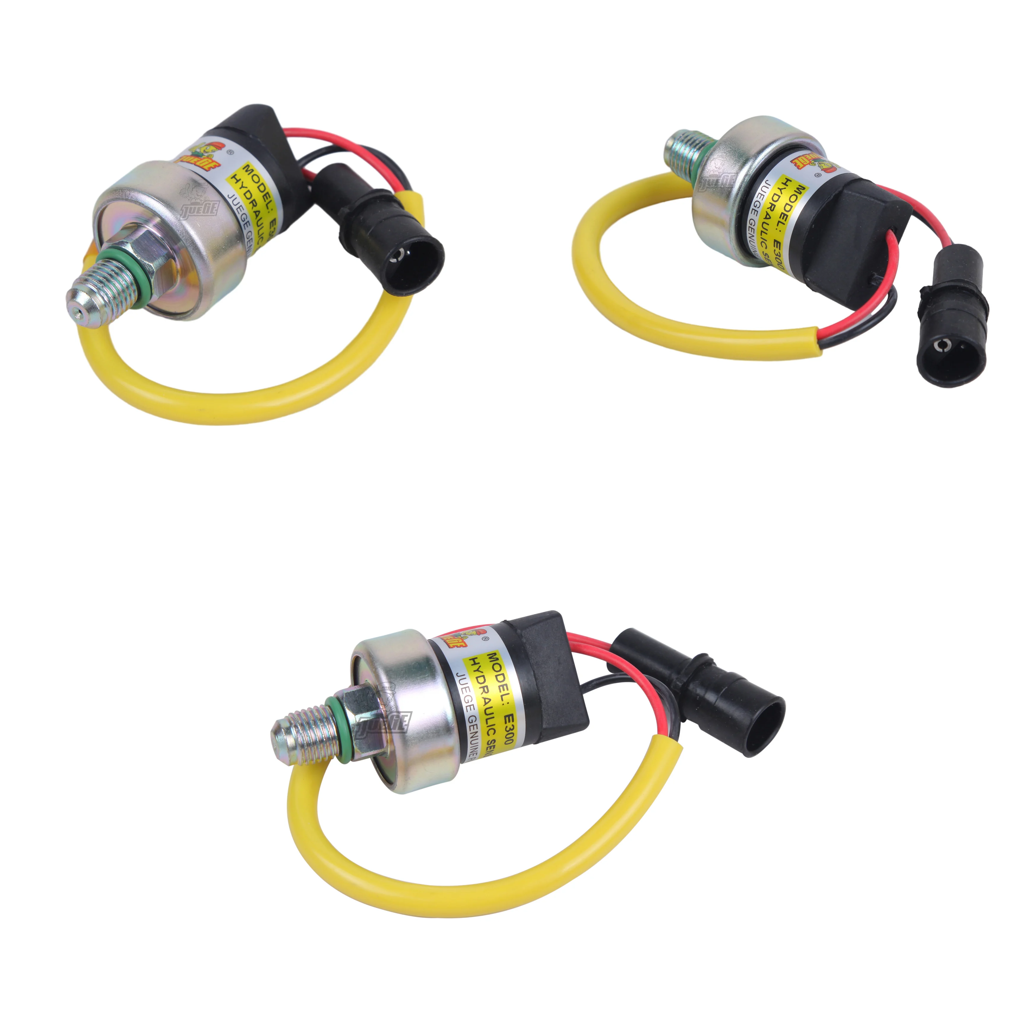 JUEGE HIGH QUALITY EXCAVATOR PRESSURE SENSOR FOR CAT E200 E300B EXCAVATOR PARTS FACTORY EXPORT