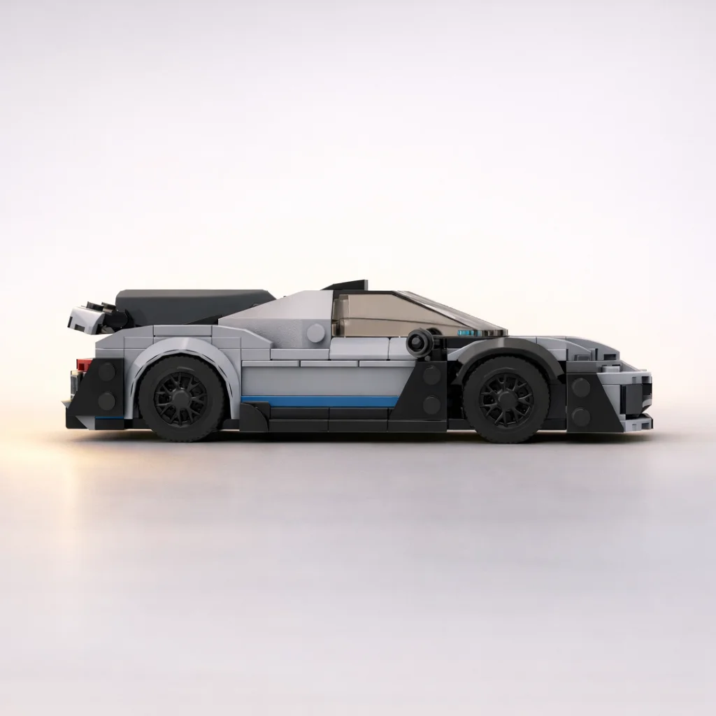 MOC ONE Style Hypercar 326PCS 8 Stud Wide Small Bricks Building Blocks Model Assembly Toy Car Gift Wholesale