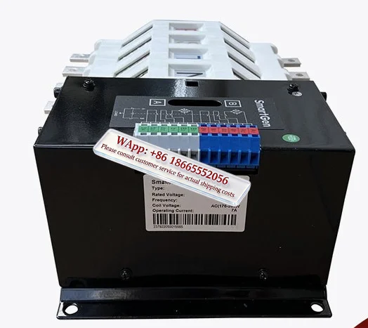 Dual power automatic switching SGQ-125A/4P Zhongzhi original SmartGen ATS FOR die sel generator set