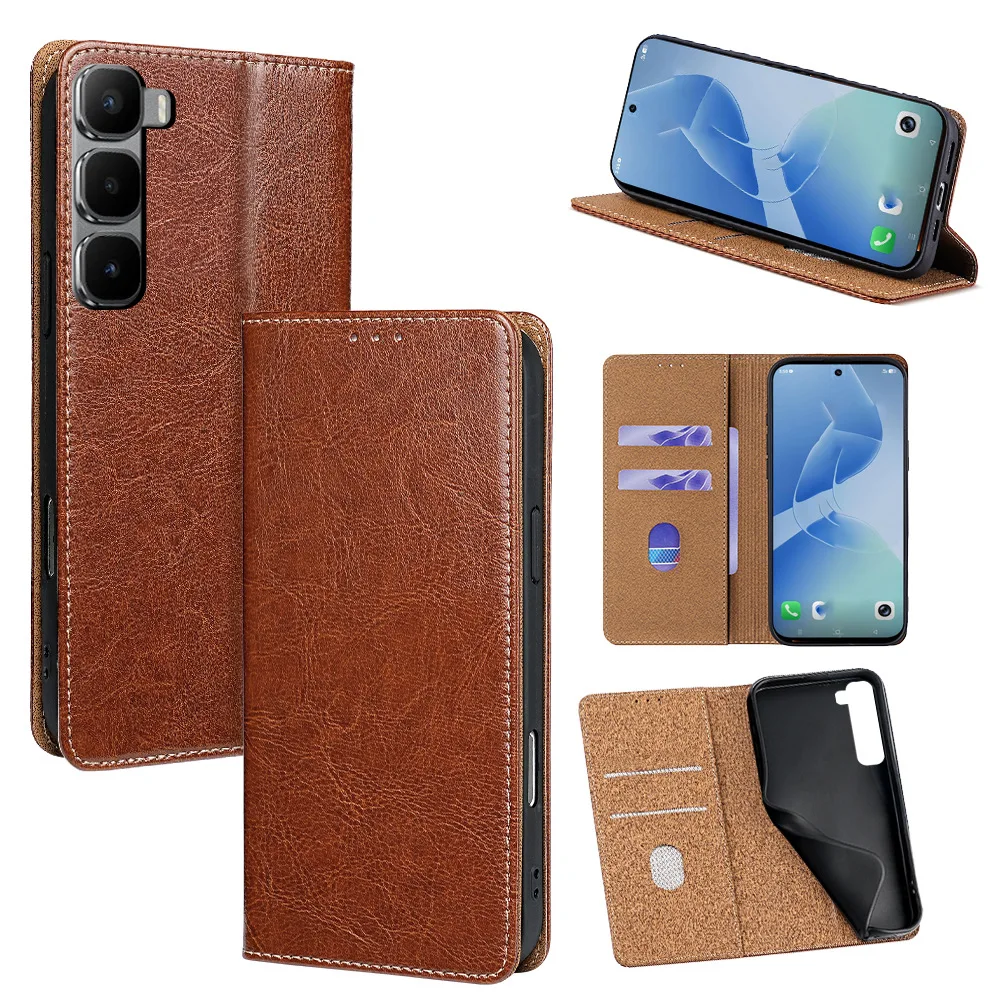 Cowhide Leather Mag…