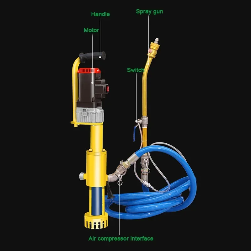 Multifunctional Small Paint Spraying Machine ZY-910 Cement Grouting Machine Grouting Machine Mortar Waterproof Paint Spraying