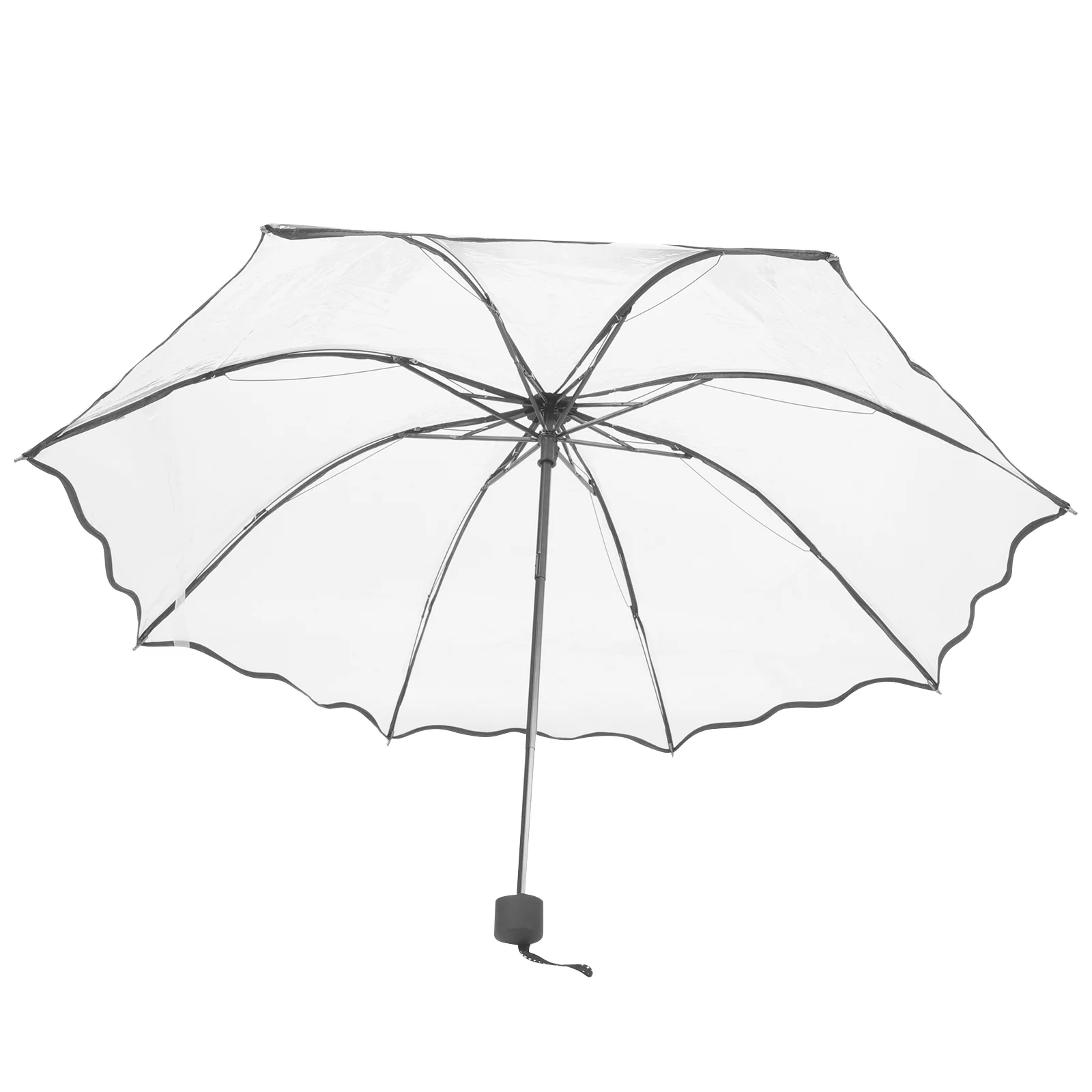 

Transparent Umbrella Portable Sun for Travel Essentials Compact Umbrellas Rain Outdoor