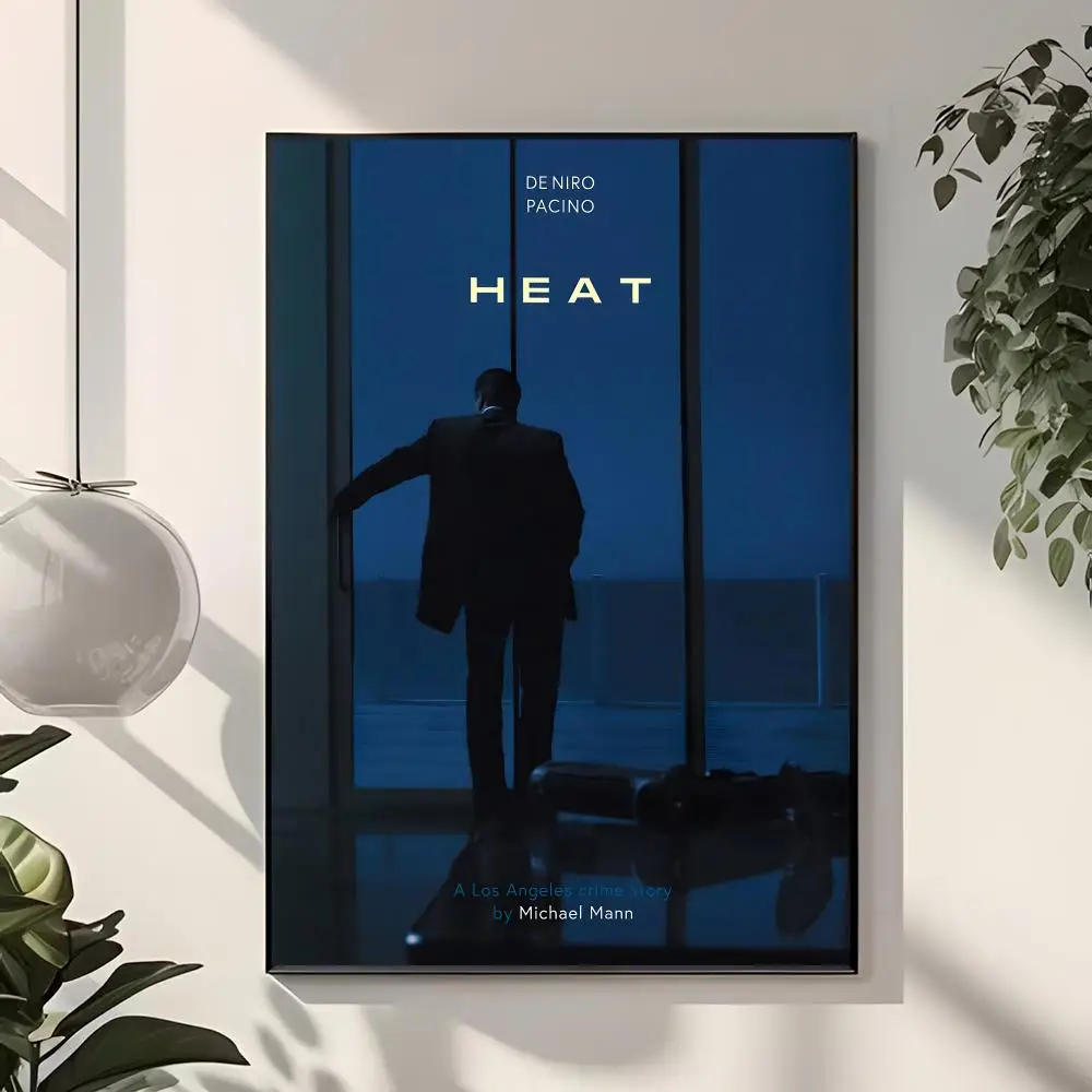 movie crime thriller H-Heat Poster Modern Home Interior Decor Artistic Wall Decoration