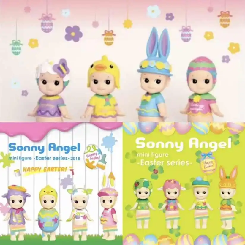 Original Sonny Angel Limited Easter Series 2018 Blind Box Model Decoration Mystery Boxes Children Collection Toys Birthday Gifts