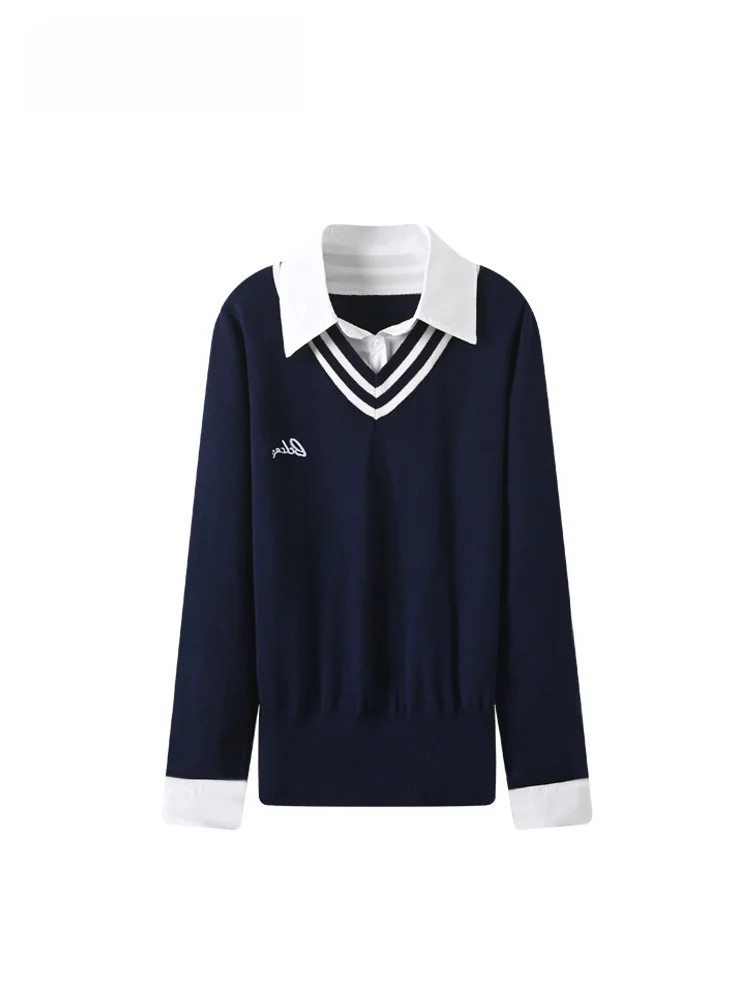 

Cara CLUB plus Size Knitwear Long Sve Women's Faion Autumn Winter New Sle College Sle Plump Sister Ele Age Reduc...