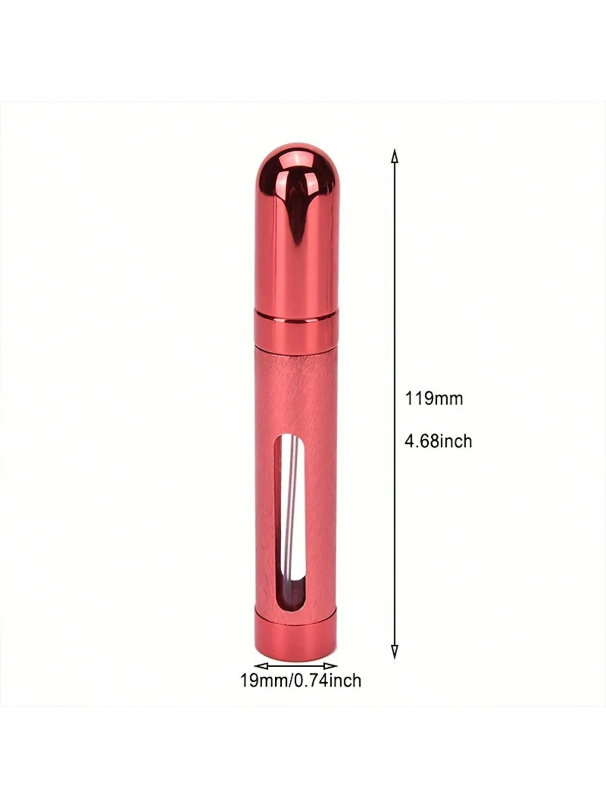 12 ml draagbare parfumspuitflessen met grote capaciteit - navulbaar, reisformaat, bodemvulling, cosmetische subbottelen, verstuiver, emp