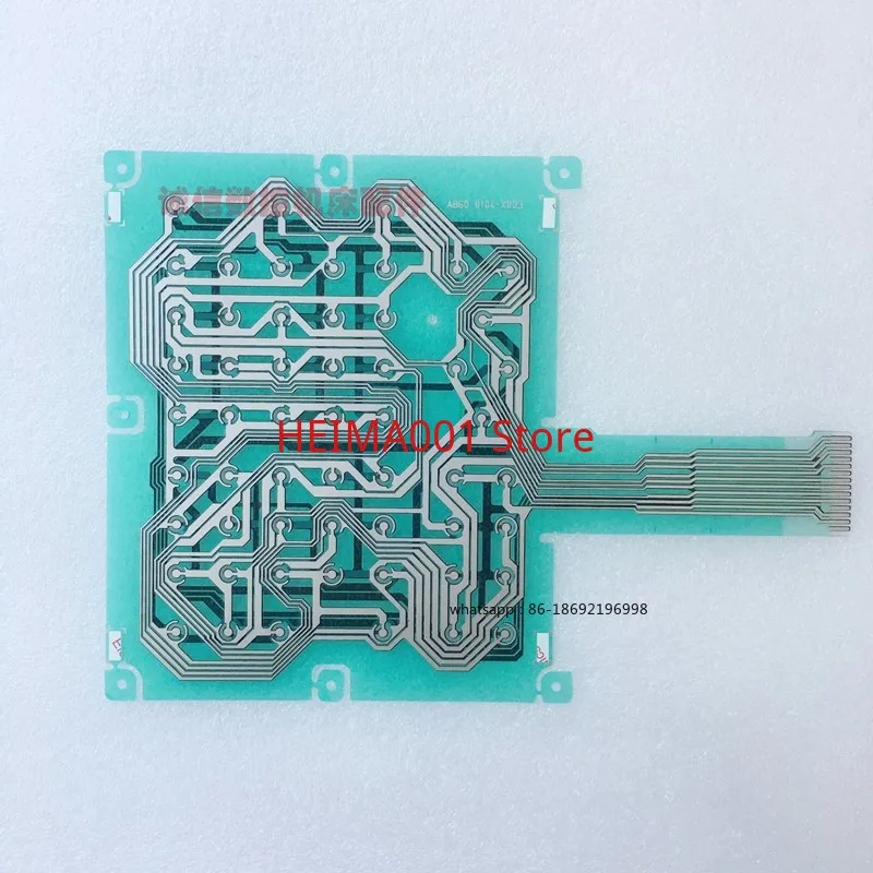 

1 шт., оригинальный ленточный кабель с кнопкой Fanuc A860-0104 X002 X003, печатная плата A860-0105-X001