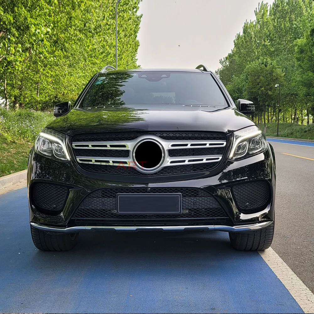 Year 2016-2018 For GLS Class X166 SUV Auto Front Grille For merced GLS class GLS350d GLS400 GLS500 X166 Grille GLS Grille