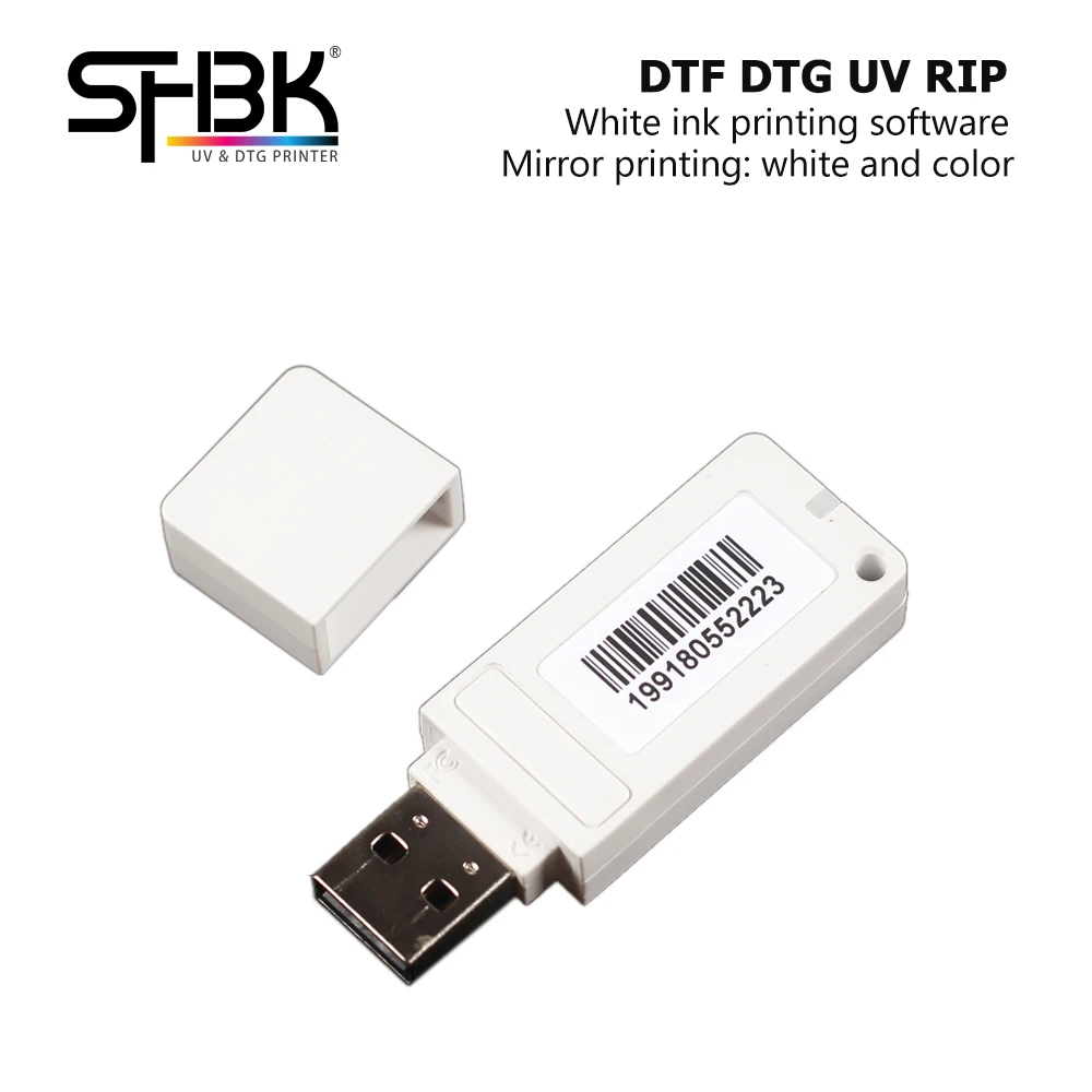 RIP White Ver9.03 DTF RIP10.3 10.5 Printing Software Suitable For A2 A3 A4 DTG UV Printer For Epson L1800 L805 1390 P400 Printer