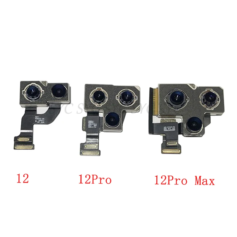 Back Camera Main Flex Cable For iPhone X XR XS Max 11 Pro Max 12 Mini SE 2020 Rear Big Camera Module Repair Parts