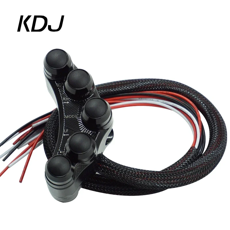CNC Universal Waterproof Motorcycle Switch 7/8