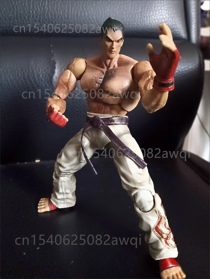 PLAY ARTS Tekken KAZUYA MISHIMA Action Figure Play Arts Hitman Codename 47 Action Figure PA Agent 47 Figuras Model Toys Gifts