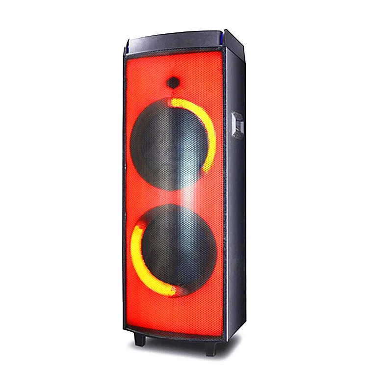 12 inch powerful Portable Outdoor Karaoke Blue tooth Speaker with wireless Microphone and light effects partybox 1000