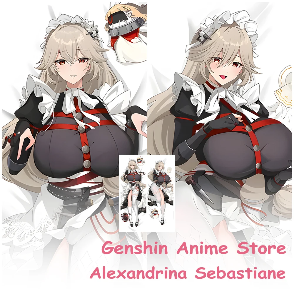 

Character Cartoon Alexandrina Sebastiane Body Pillowcase Bedding Cosplay Props Hugging Cushion Covers Headboard King Pillowcases