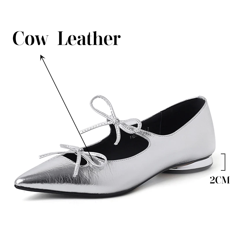 TULING JUN 2023 Spring And Summer Women's Shoes Low Heel Pointed Toe Gentle Elegant Bow-tied Shoes For Women JD-F1077-20