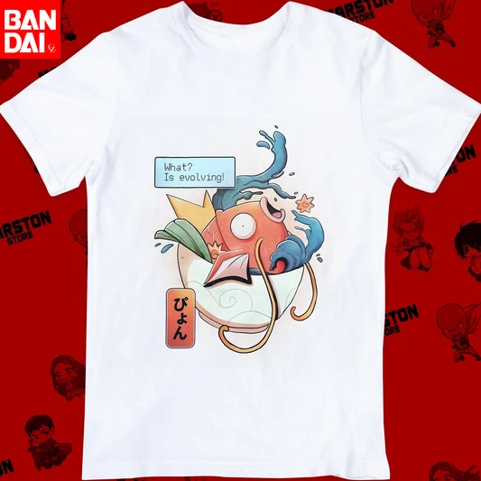 

Pokemon 2026 Summer Men Cotton T - Shirt Streetwear Lucario Aonuma Print Oversized Casual Daily Wear Anime Fans Gift