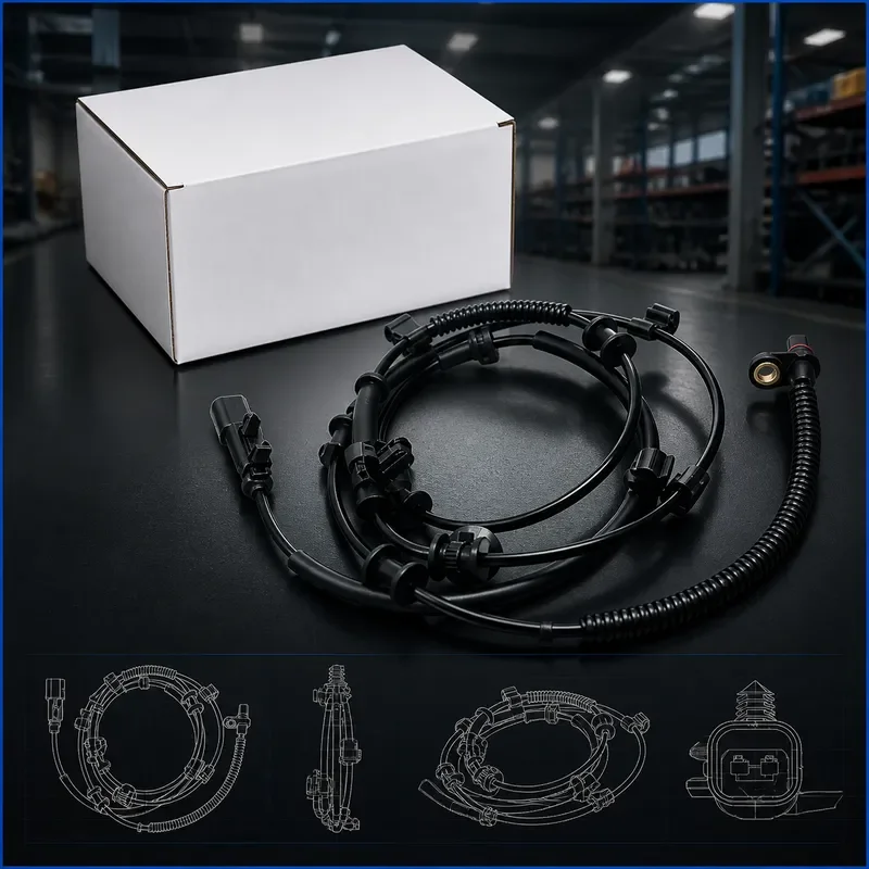 For Jeep Wrangler JL Gladiator JT 2018-2024 Front Left Right ABS Wheel Speed Sensor 68394210AF Auto Spare Parts