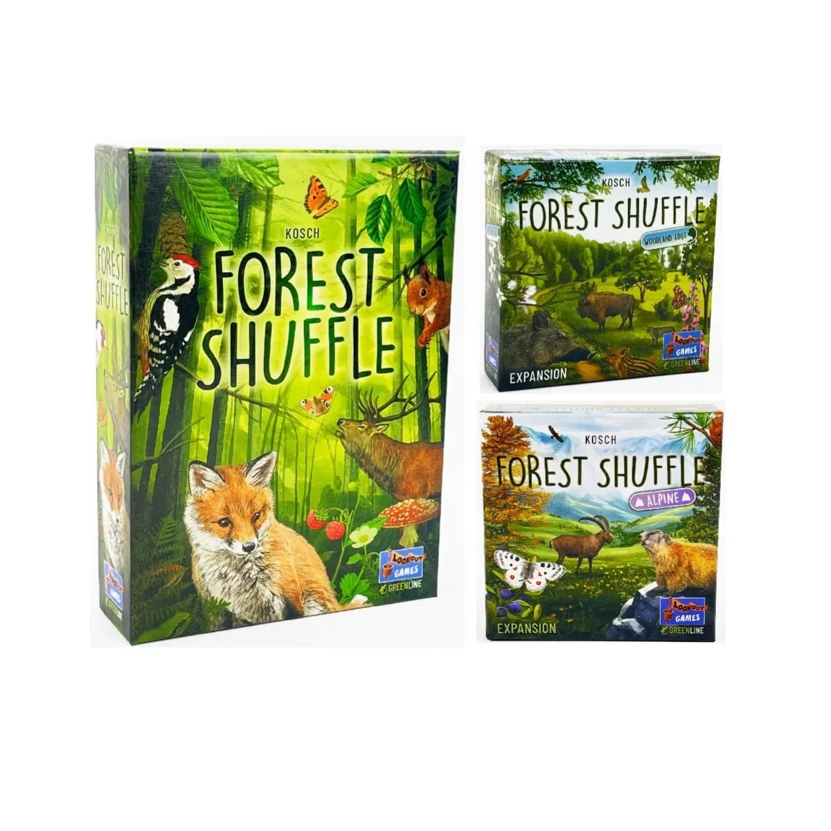 

Карточная игра Forest Shuffle — умная стратегическая игра, забавная семейная игра для детей и взрослых, 2-5 игроков, 60 минут