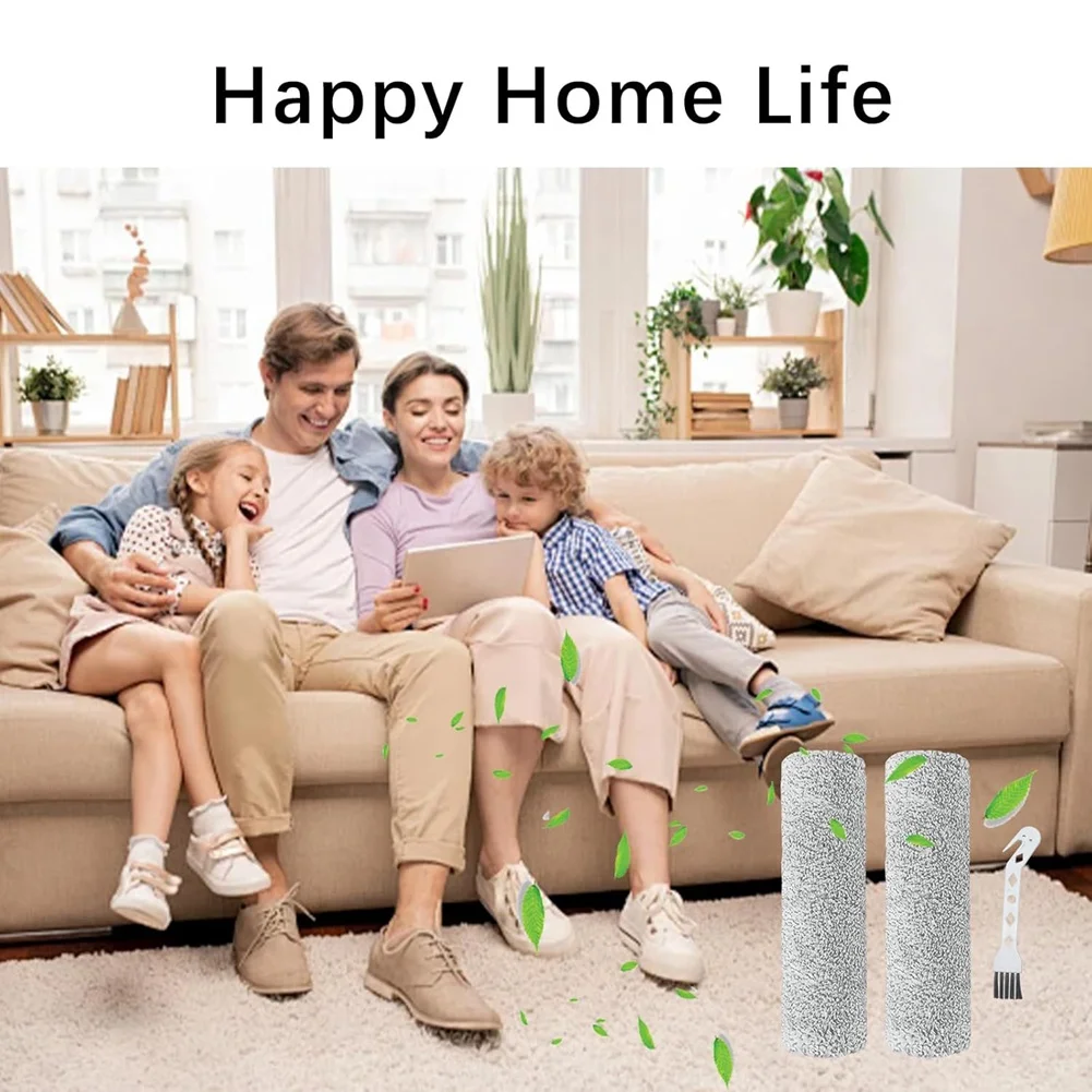 ABGP-For Ecovacs Deebot X8 Pro Omni Brush Rollers استبدال مجموعات ملحقات المكنسة الكهربائية