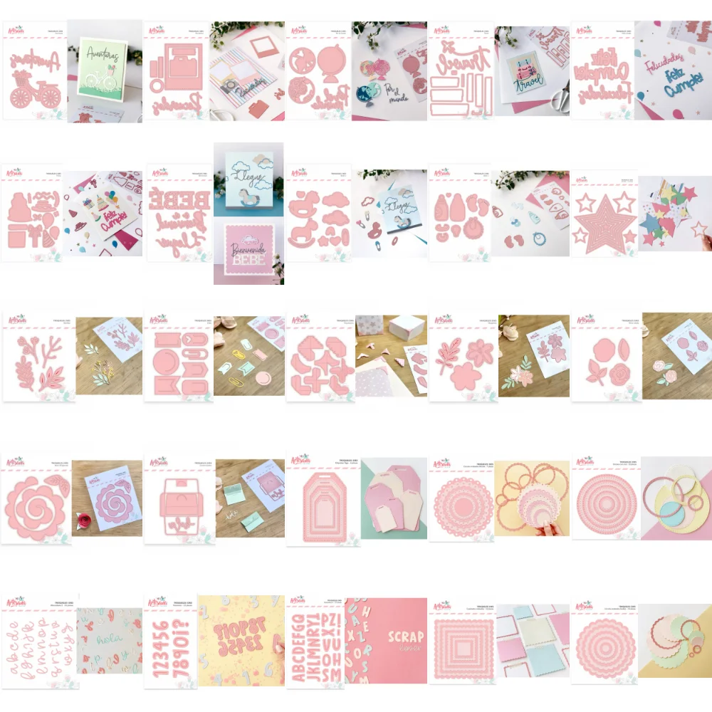 2023 Celebration Flag Frame  Metal Cutting Dies for Scrapbooking and Card Making Paper Craft Album Decorative Embossing Cut Die