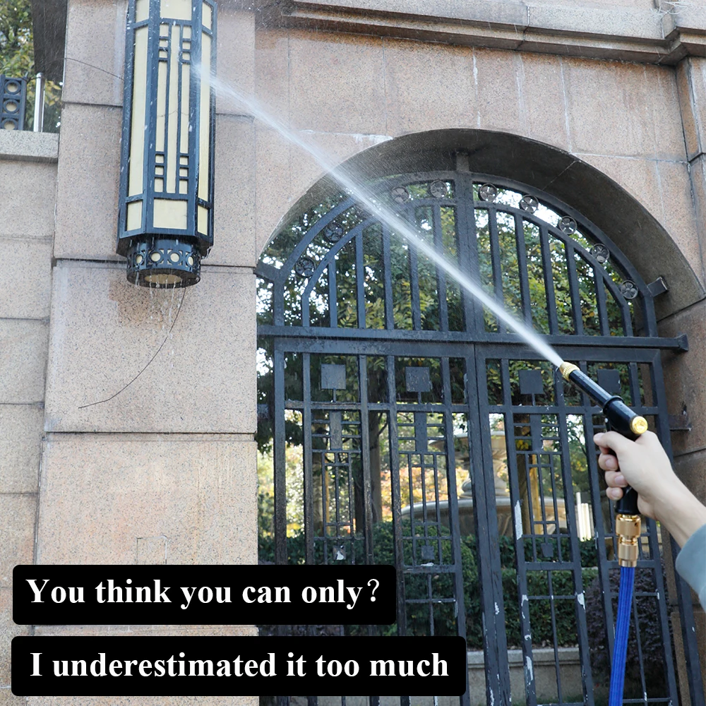 Portable High Pressure Water Gun For Cleaning Car Wash Machine Garden Watering Hose Nozzle Sprinkler Foam Water Gun Wholesale image 4