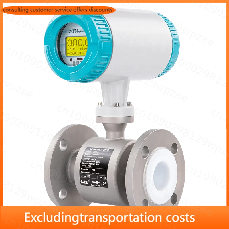 Electromagnetic Flowmeter for Liquid Control Magnetic Digital Water Flow Meter Liquid Flowmeter