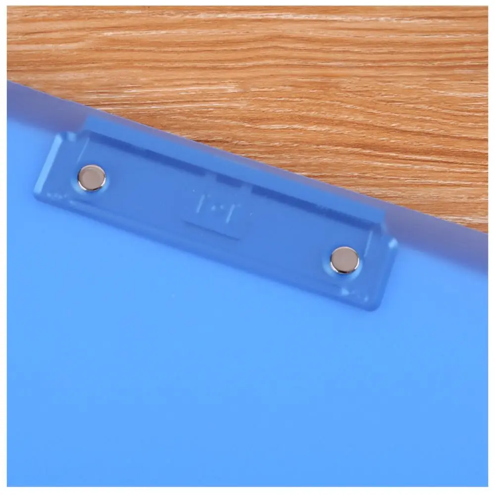 

With Low Profile Gold Clip A4 Writing Clipboard Document Folder Writing Sheet Pad A4 Paper Organizer Translucent Writing Tablet