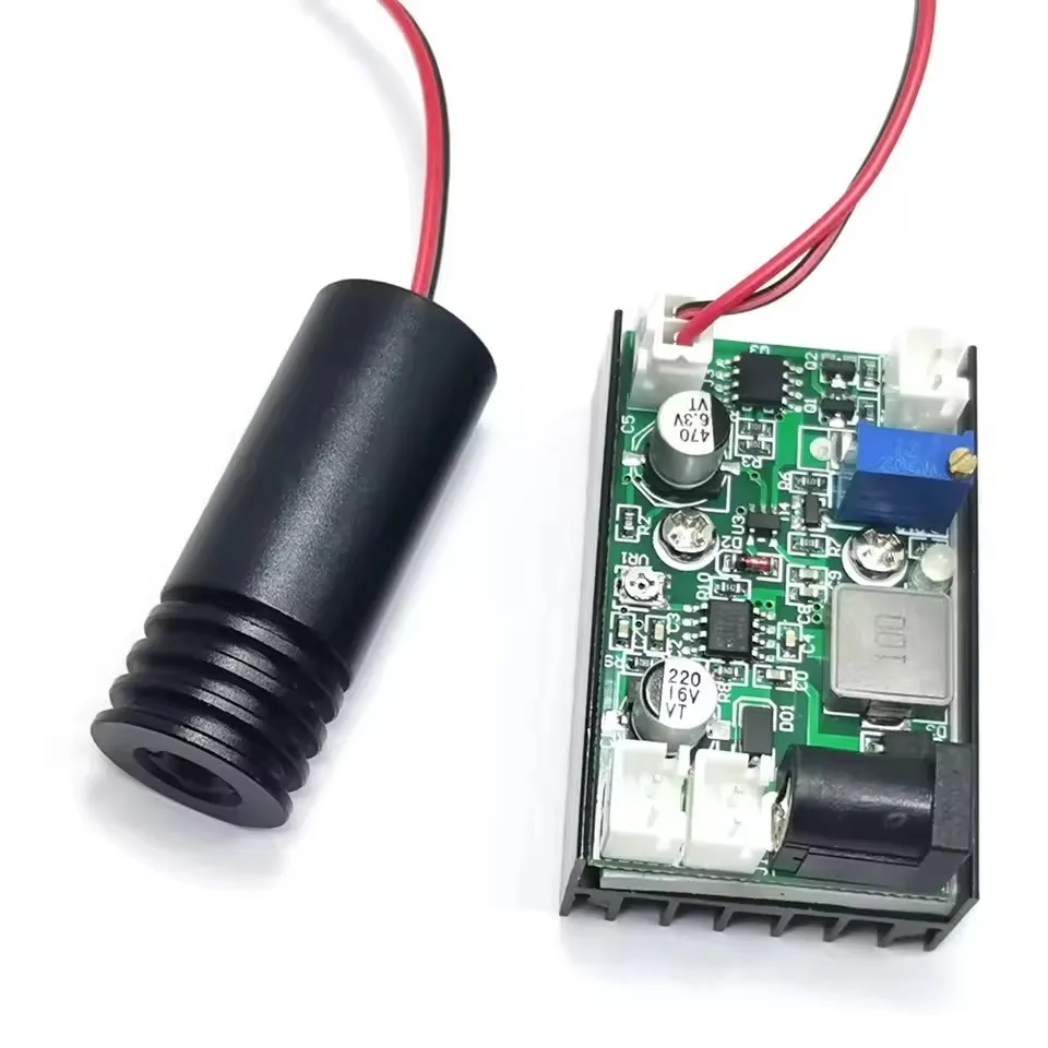 Module de diode laser à points IR DC12V 980nm 100mW 18x45mm avec pilote TTL