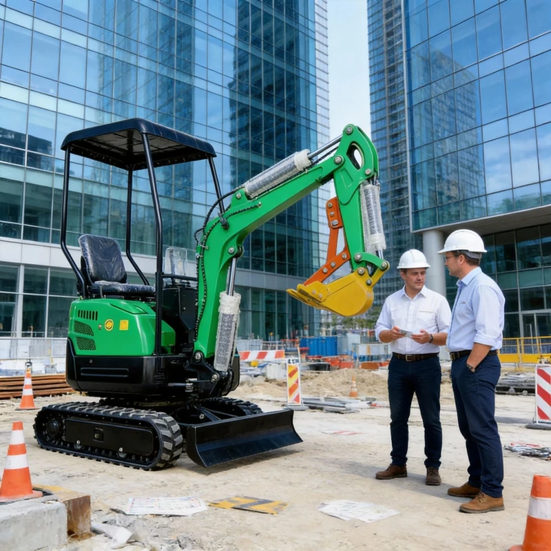 

Customized RC Retroexcavadora 2.5t Mini Excavator Diesel Engine Hydraulic Digger Europe Chantier Construction