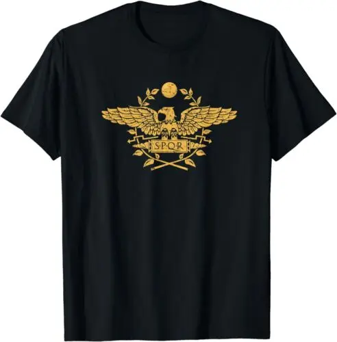 NEW LIMITED SPQR Legio XIII Gemina Lion Emblem Roman Legion T-Shirt