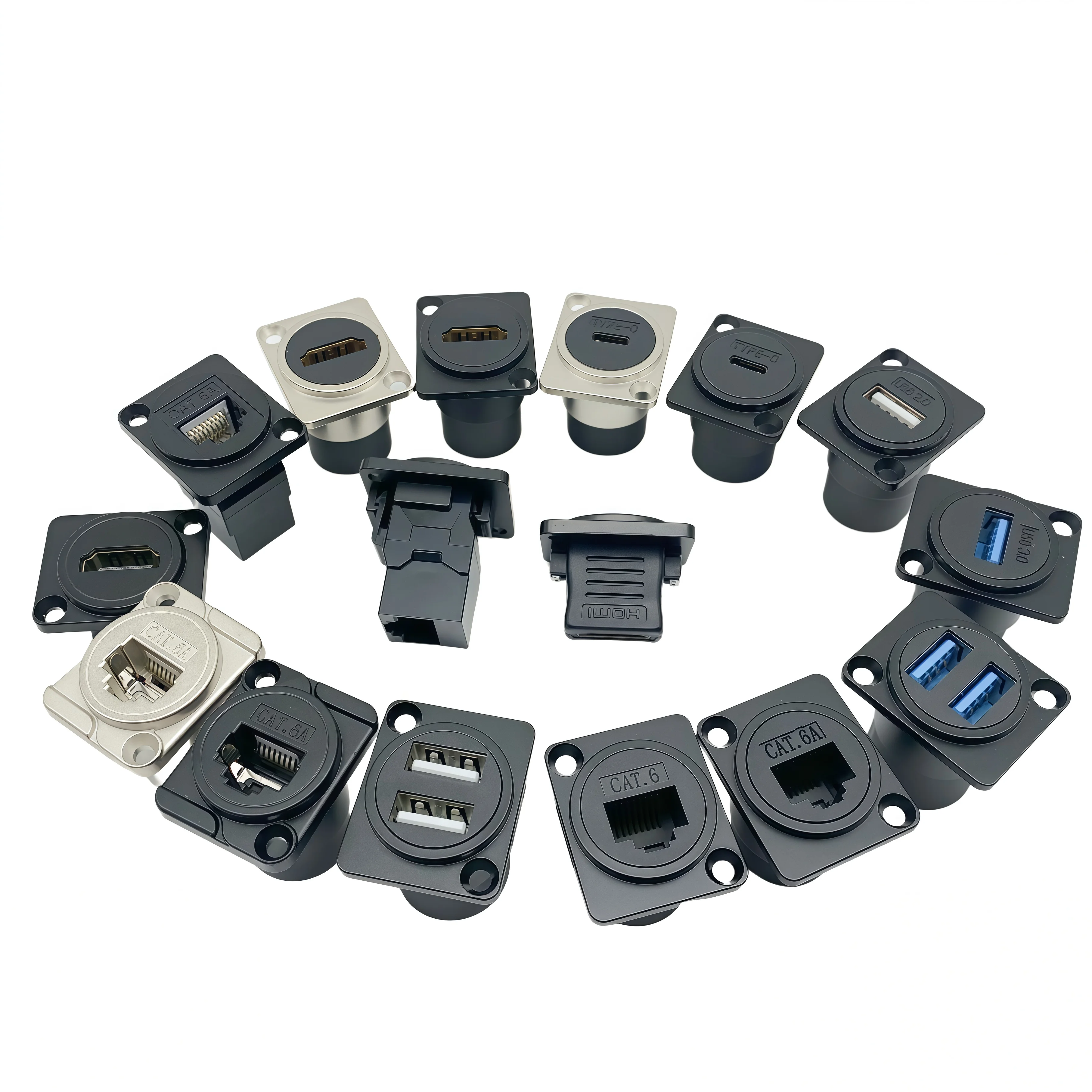 1Pc Metal Round/D T…