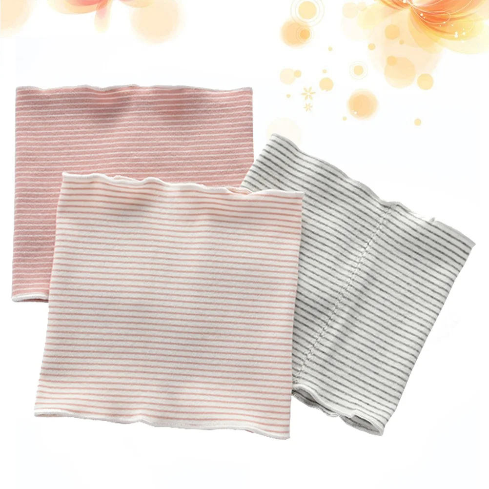 3 pçs macio bebê umbigo banda infantil cinto de barriga para 0-6 meses cuidados umbilicais durante todo o ano cor aleatória faixa de barriga