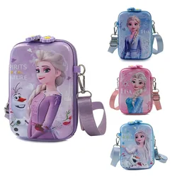 Cartoon Elsa kids bag Satchel Shoulder Bags For Girls  Crossbody Bag Female Package