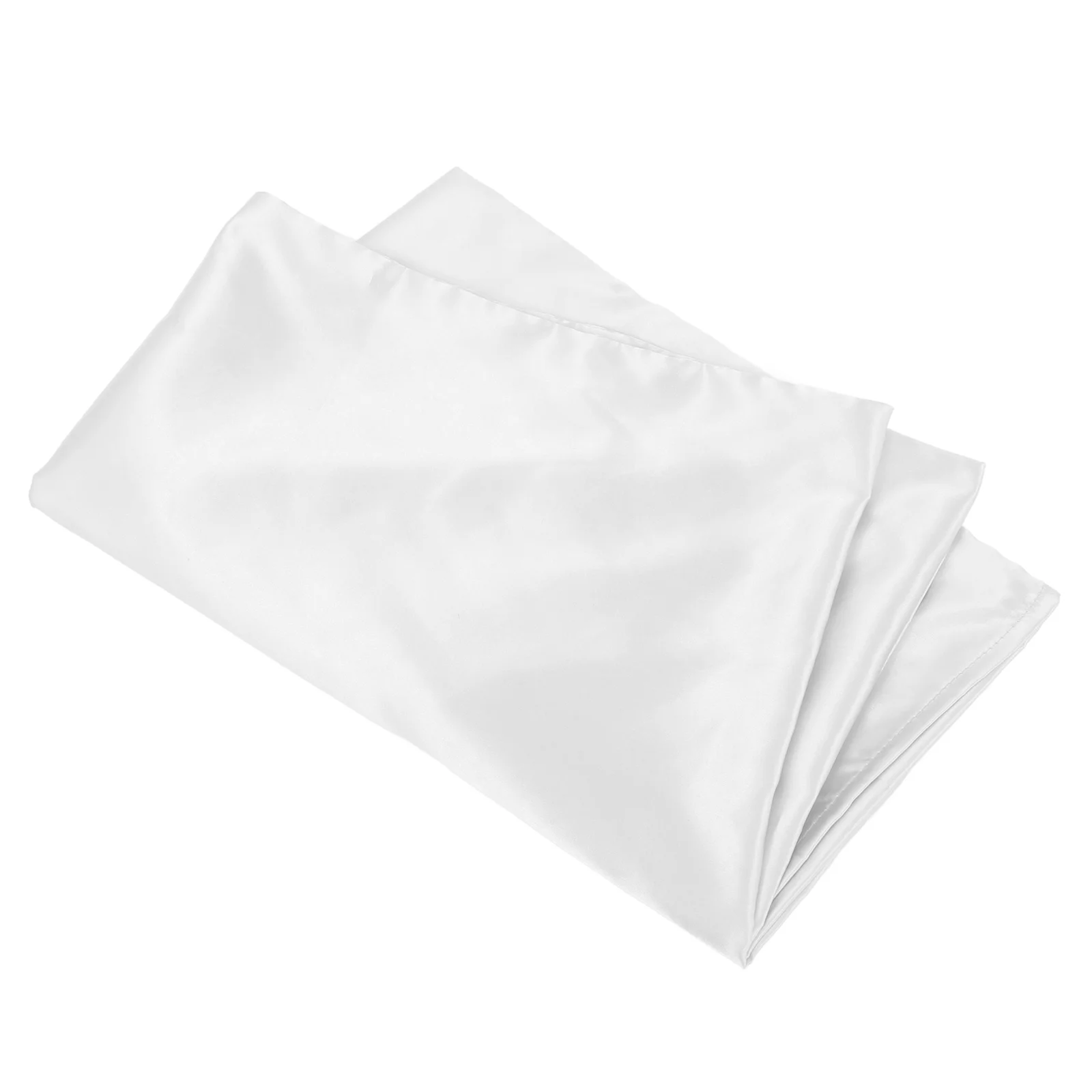 

2Pcs Soft Cooling Imitation Silk Pillowcase Soft Textured Ice Silk Pillow Covers For All Season Bedroom