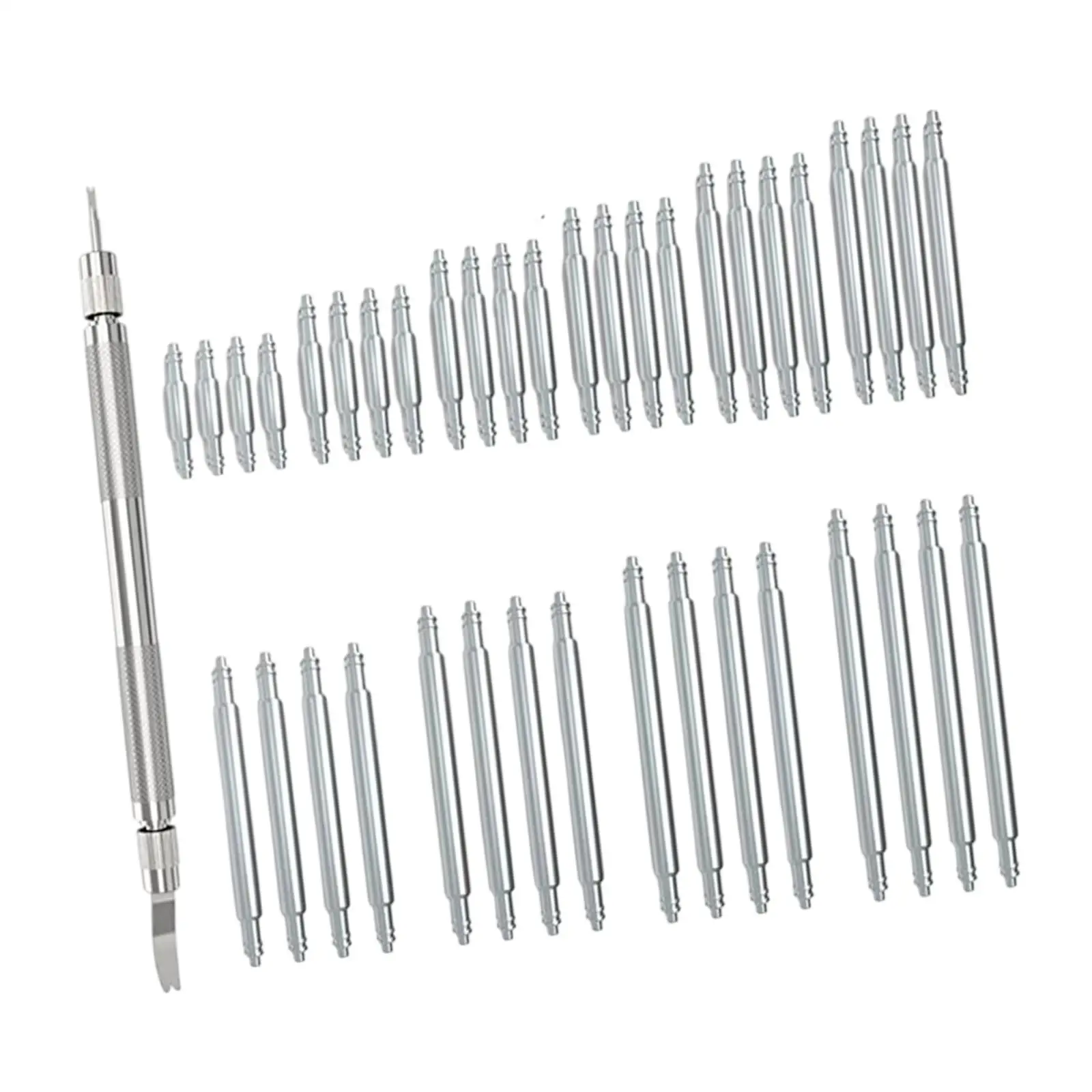 Watch Band Pins Watch Parts Watch Band Removal Tool Watch Buckle Fastening Pins 8-26mm Spring Bars Heavy Duty Spring Bar Tool