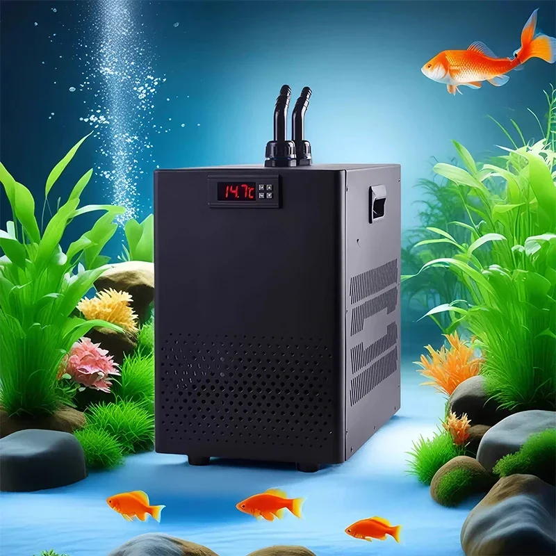 Fish tank chiller Water cooler aquarium fish tank electronic refrigeration automatic thermostat household seawater cooling compr