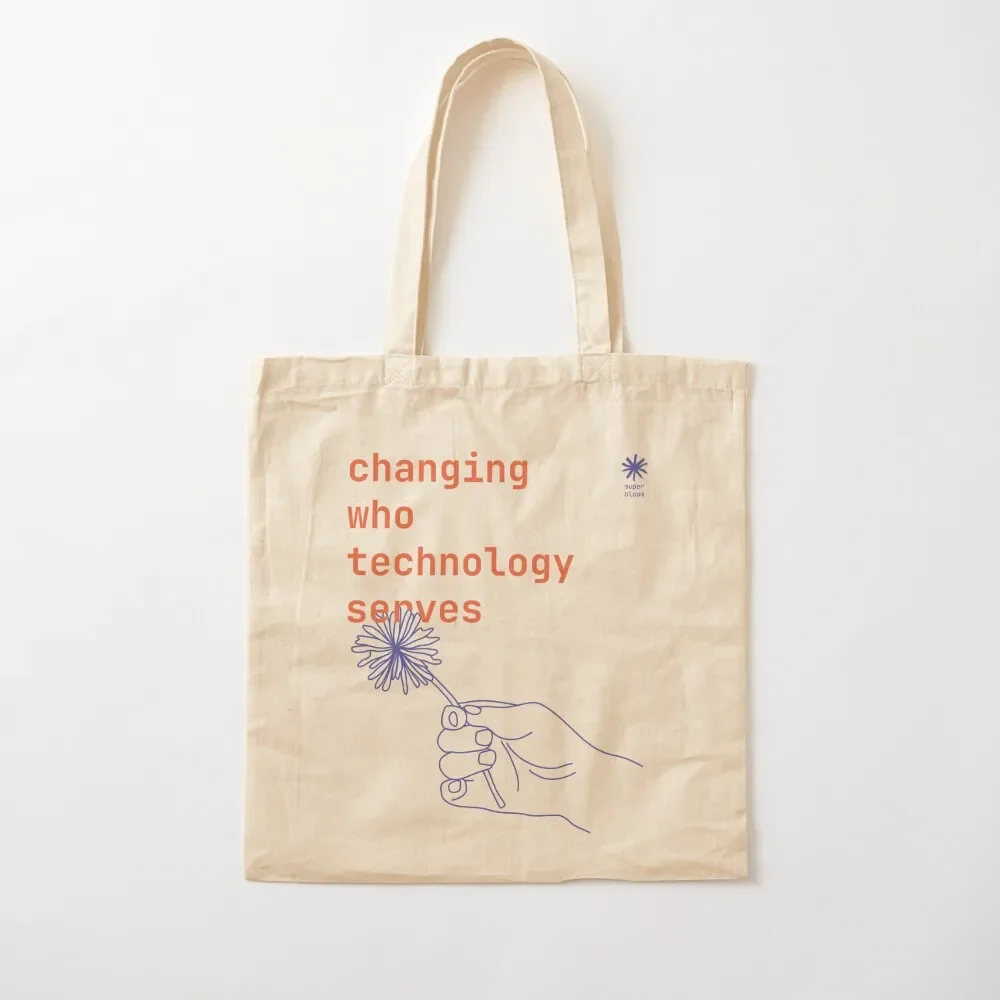 Superbloom Dandelion Tote Bag Handbags women eco bag folding shoping bag