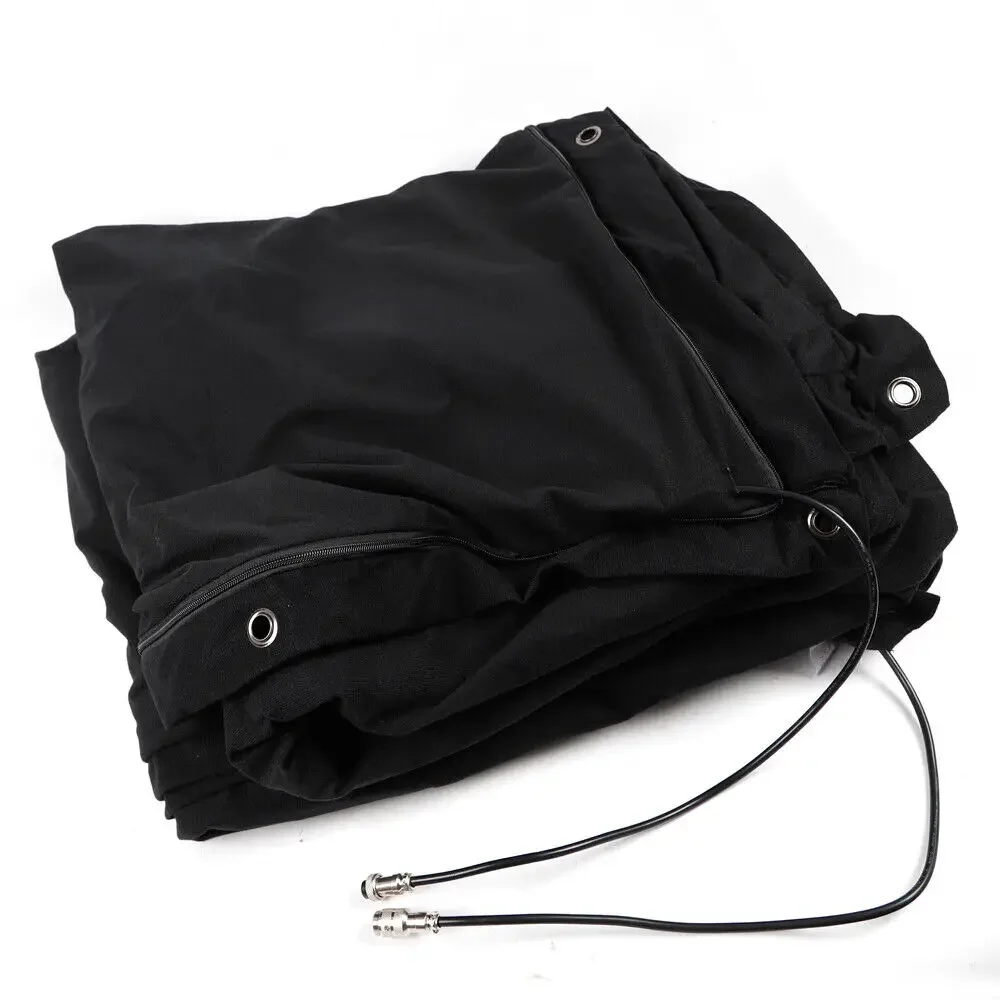 

Светодиодный фон 3 м x 6 м, синий и белый светодиодный световой занавес со звездой, DMX-управление для свадебной вечеринки, мероприятия, сценического шоу, украшение фона