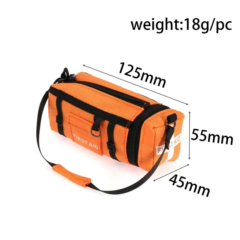 1Pcs Tasche Gepäck Rack Tasche Spielzeug für 1/10 1/8 RC Modell Klettern Off-road Radio-gesteuert Auto Simulation stimmung Stück Outdoor Rainsto