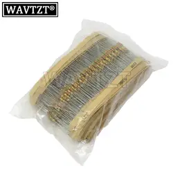 IBUW 1500PCS 1/4W Carbon Film Resistors Assorted Kit 75Values Resistance 5% Tolerance Resistor Pack 1 Ohm~ 10M Ohm Each 20Pcs